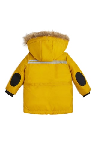 Parka à capuche - Jaune