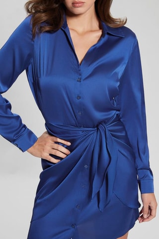 Robe portefeuille - Bleu roi