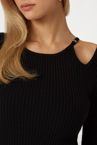Robe pull Vanessa - Noir