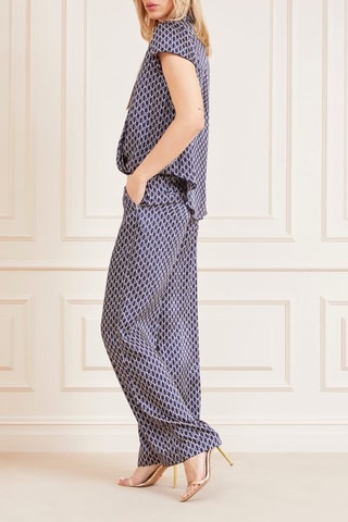 Blouse New Monogram - Bleu marine