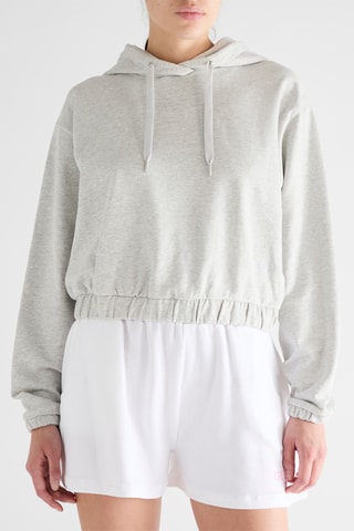 Sweat à capuche Eleanora - Gris clair chiné