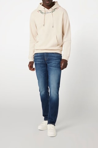 Sweat à capuche - Ecru