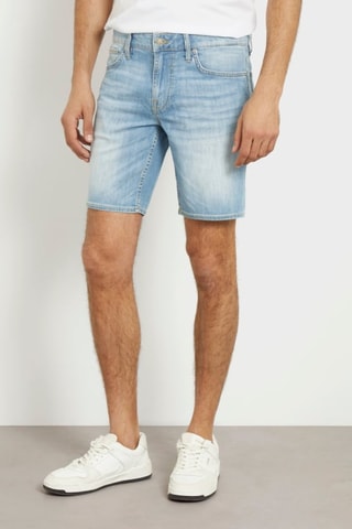 Short slim en jean - Ciel