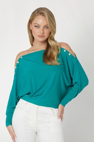 Top - Bleu sarcelle