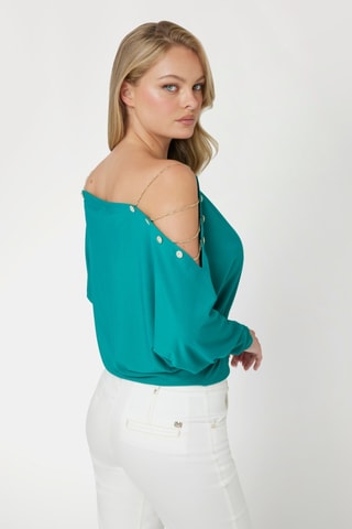 Top - Bleu sarcelle