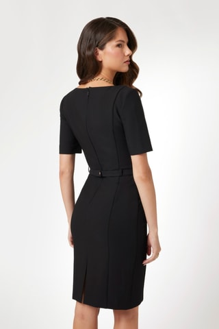 Robe fourreau - Noir