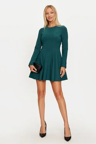 Robe patineuse - Vert émeraude