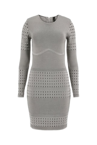 Robe fourreau - Gris