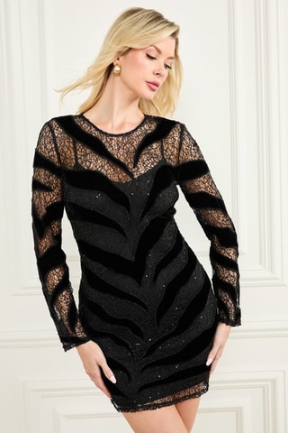 Robe fourreau - Noir