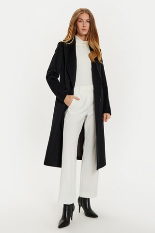 Manteau en laine - Noir