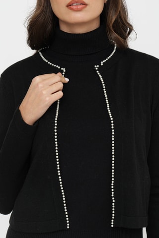 Gilet en laine - Noir
