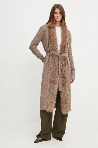 Gilet long - Taupe