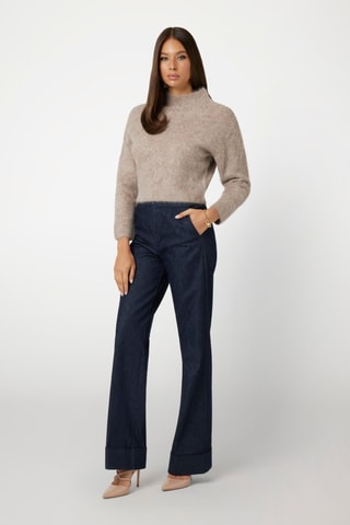 Pull en alpaga - Taupe 