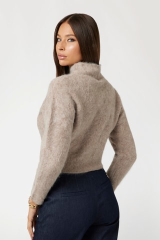 Pull en alpaga - Taupe 