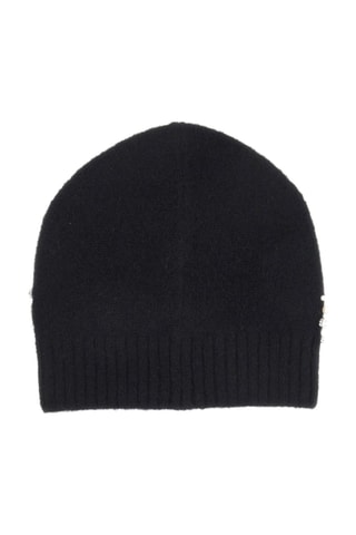 Bonnet en alpaga et en laine - Noir