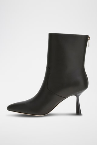 Bottines en cuir - Marron 