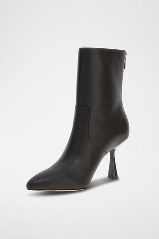 Bottines en cuir - Marron 