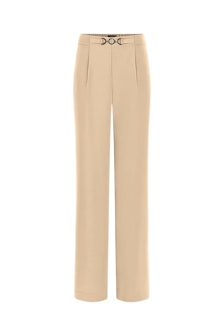 Pantalon regular - Beige