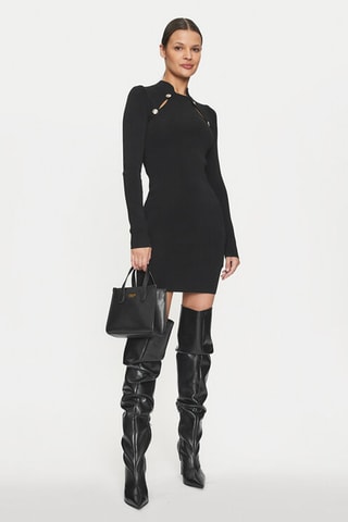 Robe fourreau - Noir