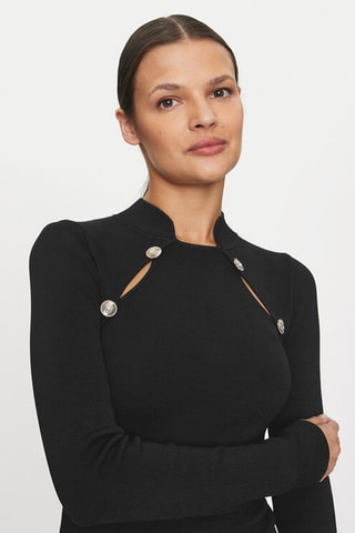 Robe fourreau - Noir