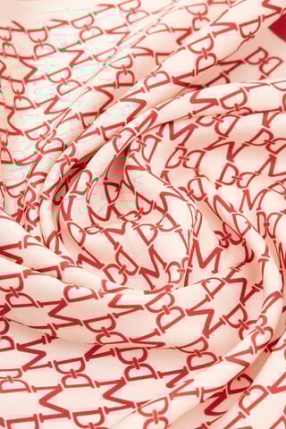 Carré - Rouge et blanc