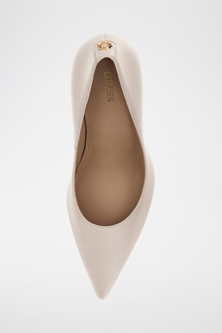 Escarpins en cuir - Ecru