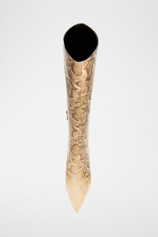 Bottes - Beige et marron