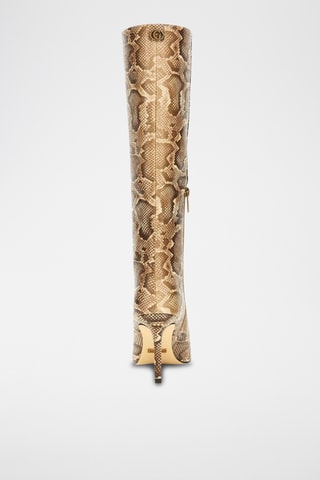 Bottes - Beige et marron