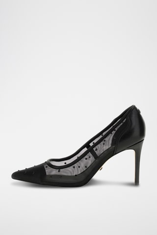 Escarpins en cuir de mouton - Noir