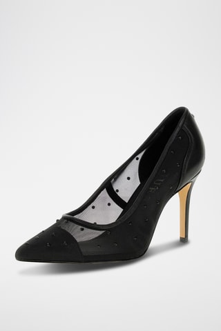 Escarpins en cuir de mouton - Noir