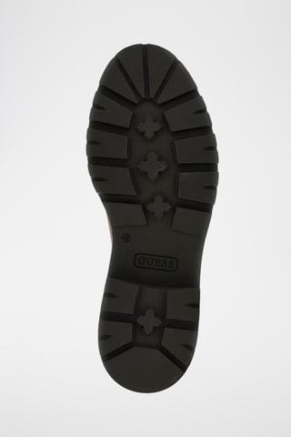 Bottes en cuir de veau nubuck - Noir