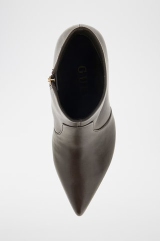 Bottines en cuir de mouton - Marron