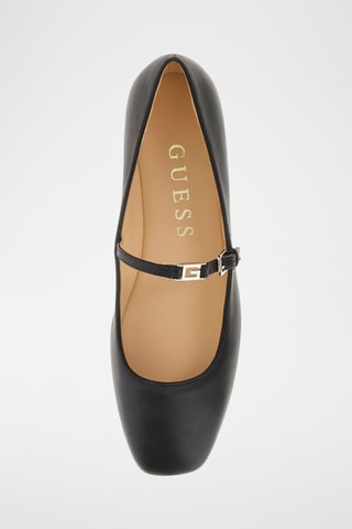 Babies en cuir de mouton - Noir