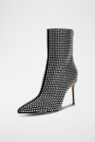 Bottines en soie - Noir