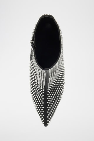 Bottines en soie - Noir