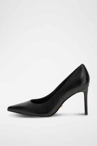 Escarpins en cuir de mouton - Noir