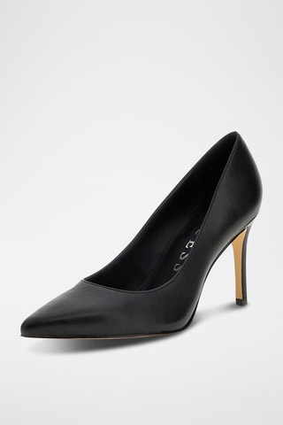 Escarpins en cuir de mouton - Noir