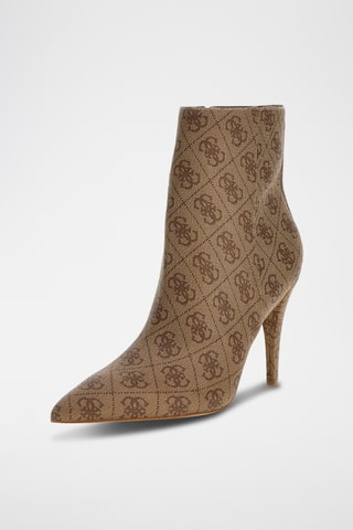 Bottines - Beige et marron