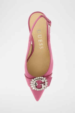 Escarpins en soie - Rose