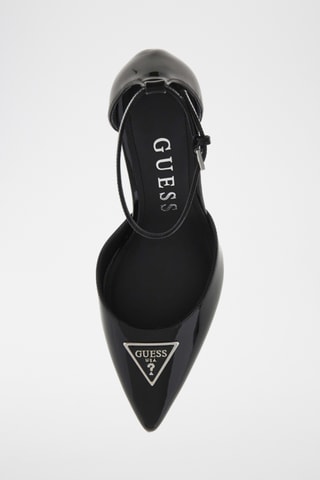 Escarpins en cuir verni - Noir