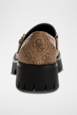 Mocassins - Marron et beige