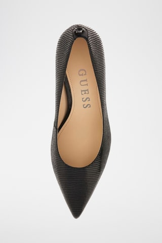 Escarpins en cuir de chèvre - Noir