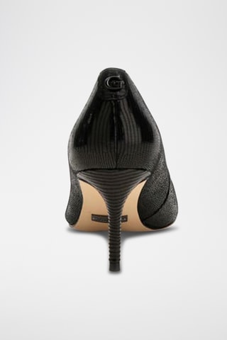 Escarpins en cuir de chèvre - Noir