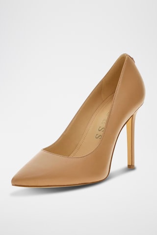 Escarpins en cuir de mouton - Beige