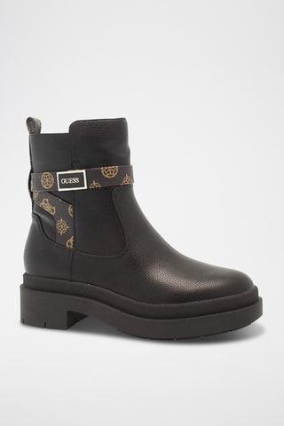 Bottines - Noir et marron