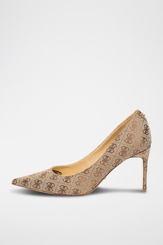 Escarpins - Beige et marron