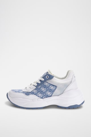 Baskets - Bleu cobalt et blanc