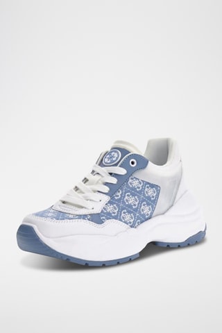 Baskets - Bleu cobalt et blanc