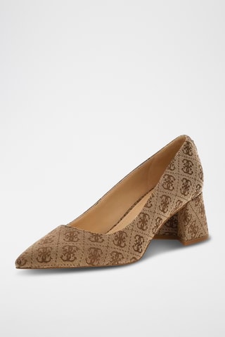 Escarpins - Beige et marron
