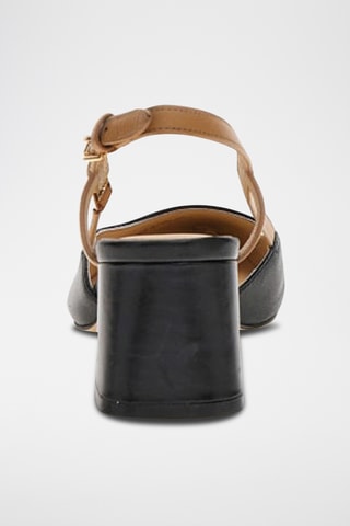 Escarpins en cuir - Noir